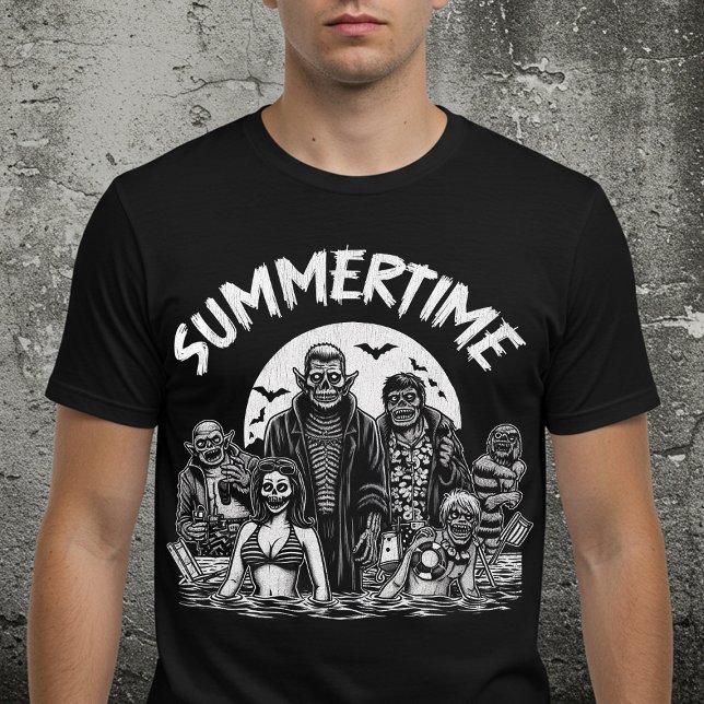 Camiseta Monstros Summertime (Criador carregado)