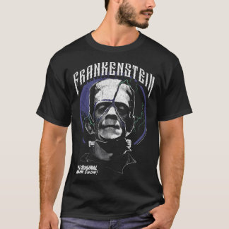 Camiseta Monstros Universais Série de Artistas Frankenstein