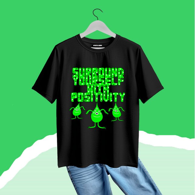Camiseta Monstros verdes (Criador carregado)
