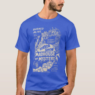 Camiseta Monstros Vintage de Halloween Filme de Terror Slas