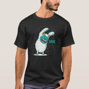 Camiseta Monstros Yeti Assustam A Neve