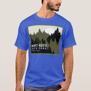 Camiseta Mont Alto State Park Pensilvânia Forest Sunrise