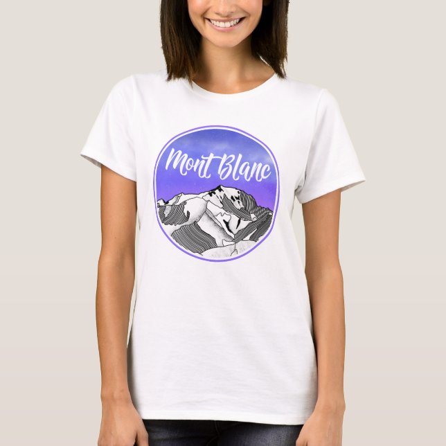 Camiseta Mont Blanc (Frente)
