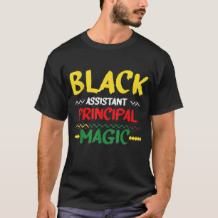 Camiseta Mont de Histórico Preto Mágico do Principal do Ass