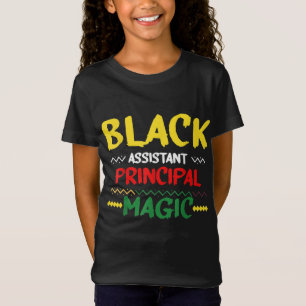 Camiseta Mont de Histórico Preto Mágico do Principal do Ass