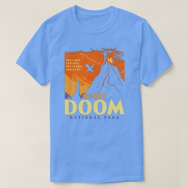CAMISETA MONT DOOM NATIONAL PARK 2 (Frente do Design)