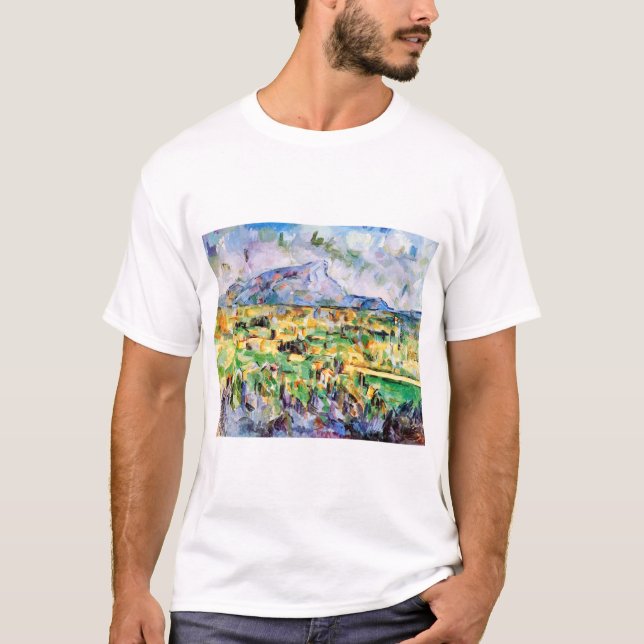 Camiseta Mont Sainte-Victoire, Paul Cezanne (Frente)