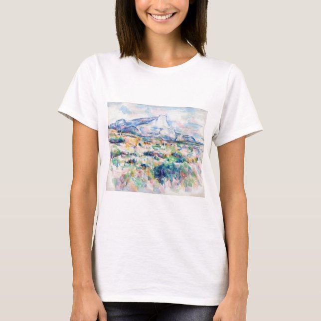 Camiseta Mont Sainte-Victoire, Paul Cezanne (Frente)
