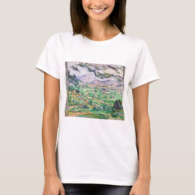 Camiseta Mont Sainte-Victoire, Paul Cezanne (Frente)