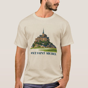 Camiseta Mont Santo-Michel T-Shirt