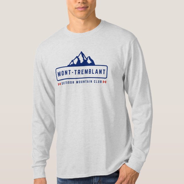 Camiseta Mont-Tremblant ao ar livre (Frente)