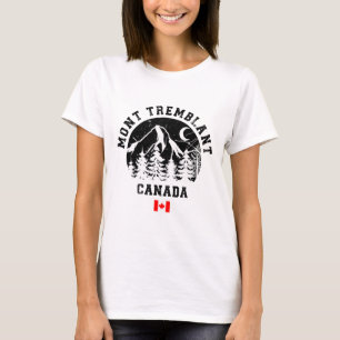 Camiseta Mont Tremblant Canada Ski Resort Quebec Skiing Sou