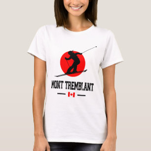 Camiseta Mont Tremblant Québec Canada Ski Resort Skiting So