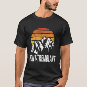 Camiseta Mont Tremblant Quebec Canada Ski Resort Snowboardi