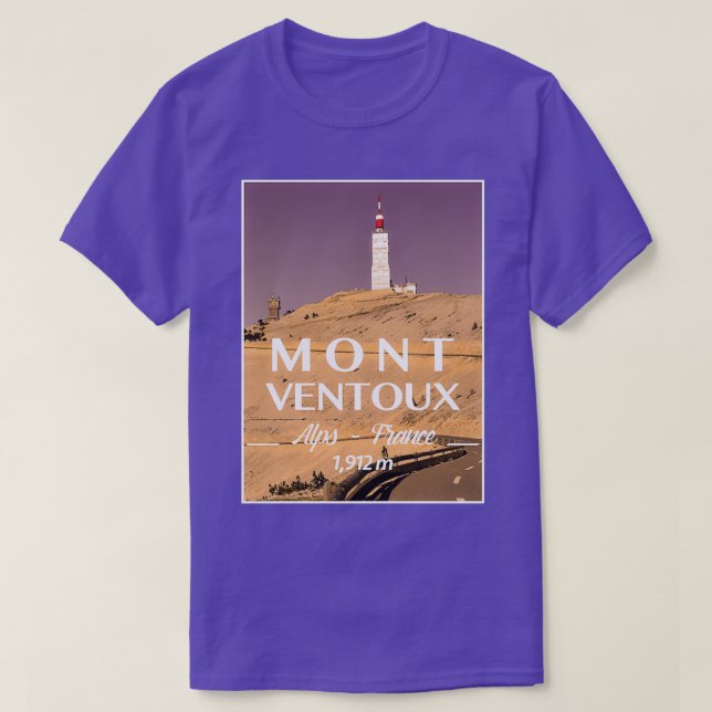 Camiseta Mont Ventoux (Frente do Design)