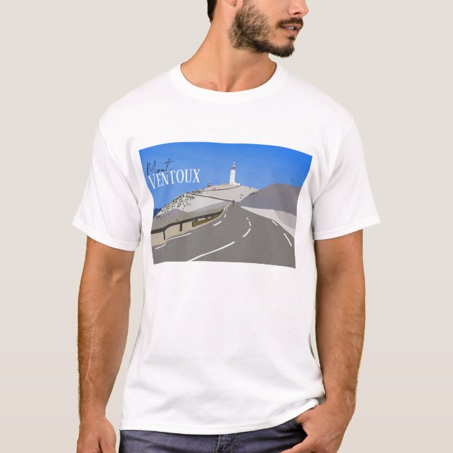 Camiseta Mont ventoux, Alpes Franceses (Frente)