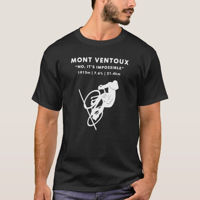 Camiseta Mont Ventoux Road Cycling Summit (Frente)
