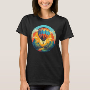 Camiseta Monta Aventuras Sunset com Balão de Ar Quente