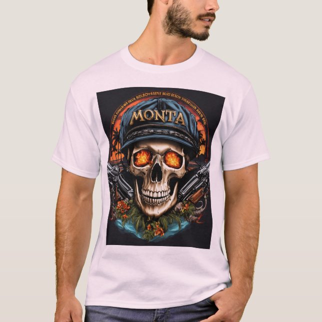 Camiseta "Monta Beach" (Frente)