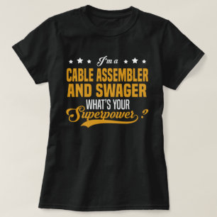 Camiseta Montador De Cabo E Gestor