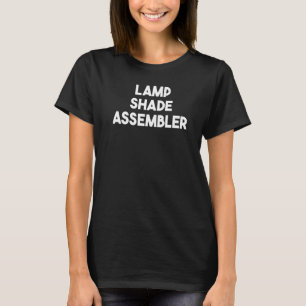 Camiseta Montador de Sombreamento da Lâmpada