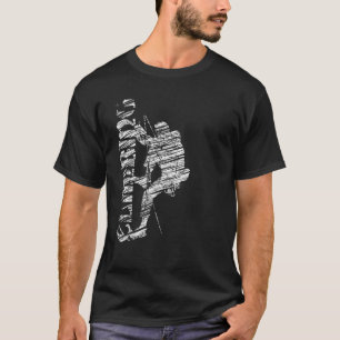 Camiseta Montagem de enroladores de silhueta subindo 3