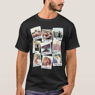 Camiseta Montagem de fotos personalizadas