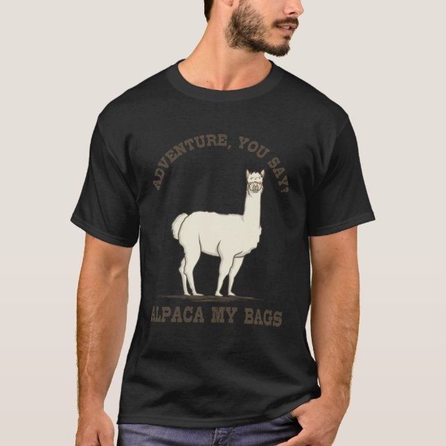 Camiseta Montagem de Lama Alpaka (Frente)