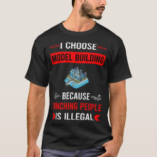 Camiseta Montagem de Modelo de Punção