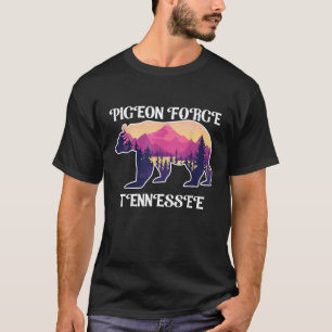 Camiseta Montagem do Enfumaçado do Excelente Pigeon Forge T