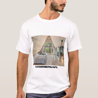 Camiseta Montagem em Stormking Rainier Cabin Vibes T-Shirt