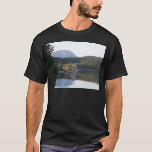 Camiseta Montagem Katahdin do lago rainbow