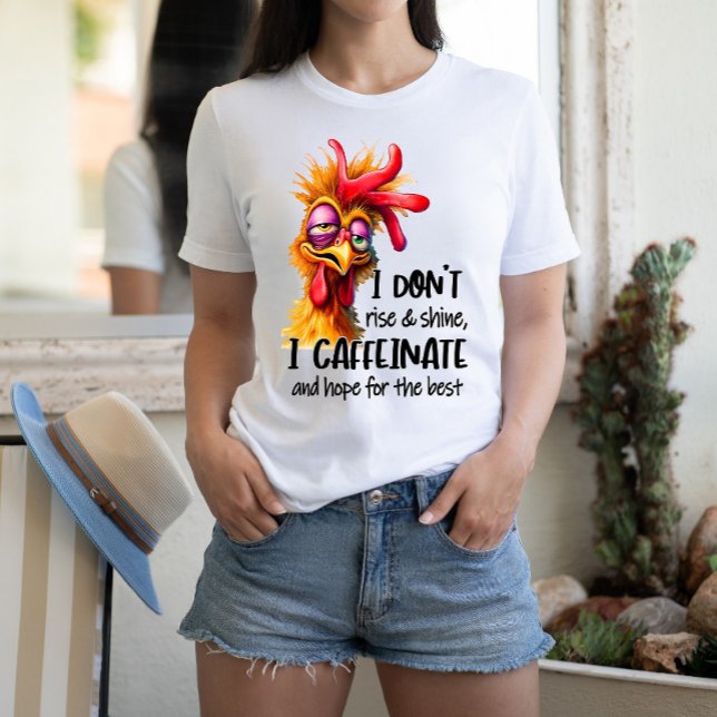 Camiseta Montagem Quirky com Expressão Cômica (Criador carregado)