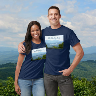 Camiseta Montagens Blue Ridge Personalizáveis Fotográficas