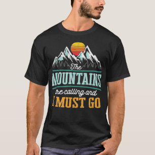 Camiseta Montagens De anos 80 Retro Estão Ligando E Eu Prec