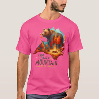 Camiseta Montagens do Enfumaçado do excelente Ativas