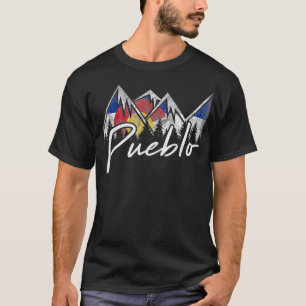 Camiseta Montagens Legal de Sinalizador do Pueblo Colorado