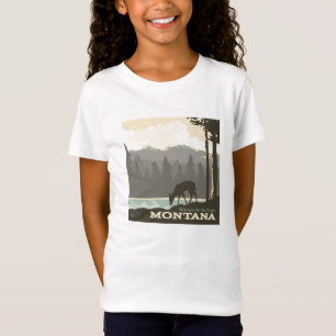 Camiseta Montana   Bem-vindo ao Big Sky Country
