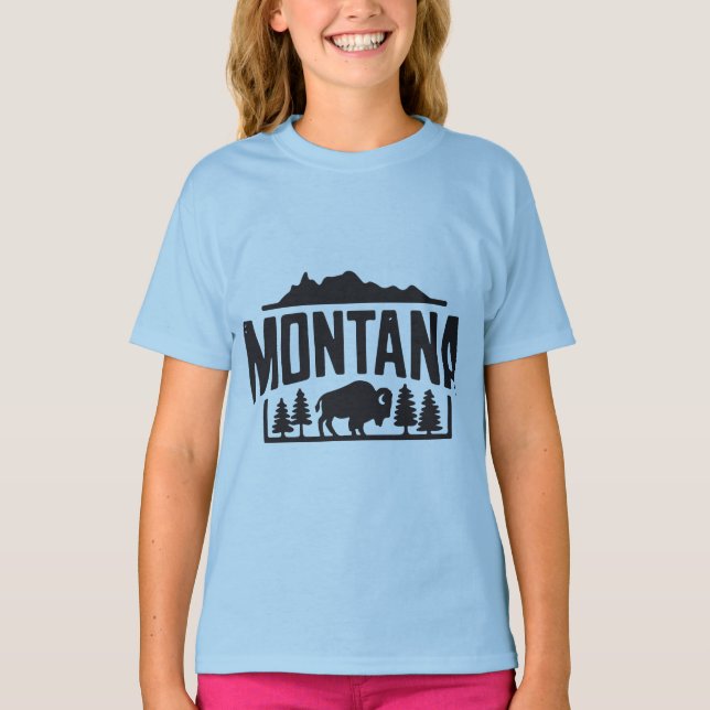 Camiseta Montana Bison (Frente)