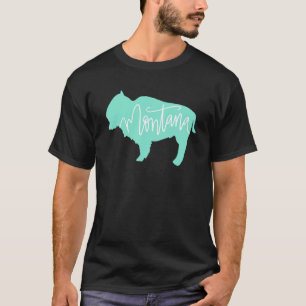 Camiseta Montana Bison Buffalo Mint