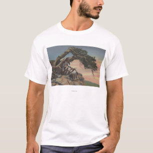 Camiseta Montana - chefe indiano no parque nacional de