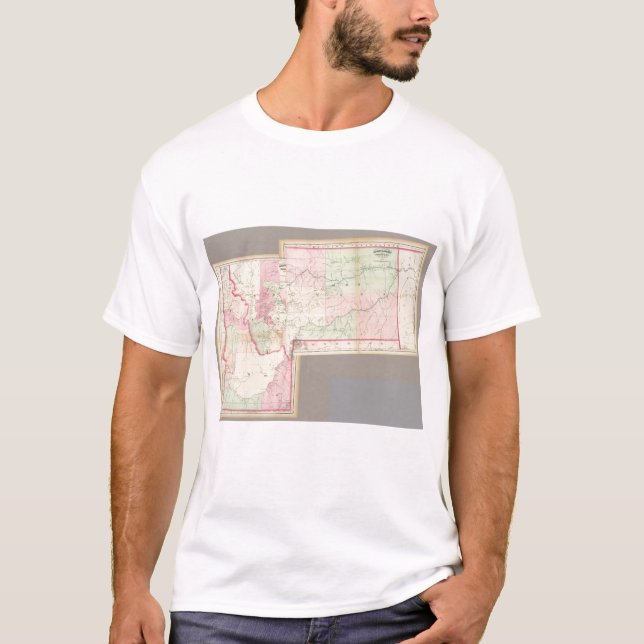 Camiseta Montana composto, Idaho (Frente)