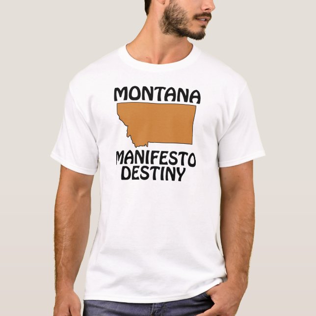 Camiseta Montana - Destino Manifesto (Frente)