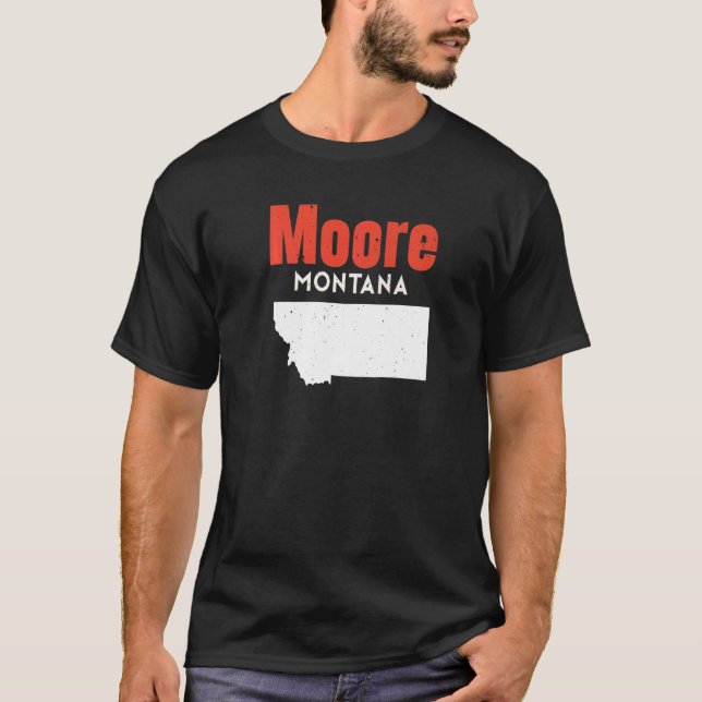 Camiseta Montana Estados Unidos América Viagem Montanan Moo (Frente)