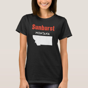 Camiseta Montana Estados Unidos América Viagem Montanan Sun
