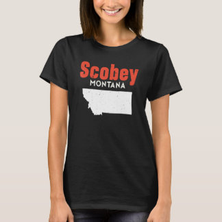 Camiseta Montana EUA Estado América Viagem Montanan Scobey