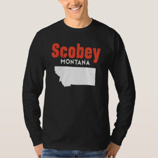 Camiseta Montana EUA Estado América Viagem Montanan Scobey