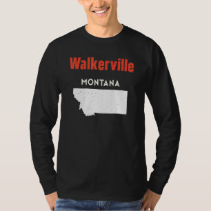Camiseta Montana EUA Estado América Viagem Montanan Walkerv