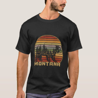 Camiseta Montana Grizzly Bear Nature