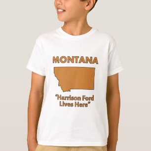Camiseta Montana - Harrison Ford Mora Aqui